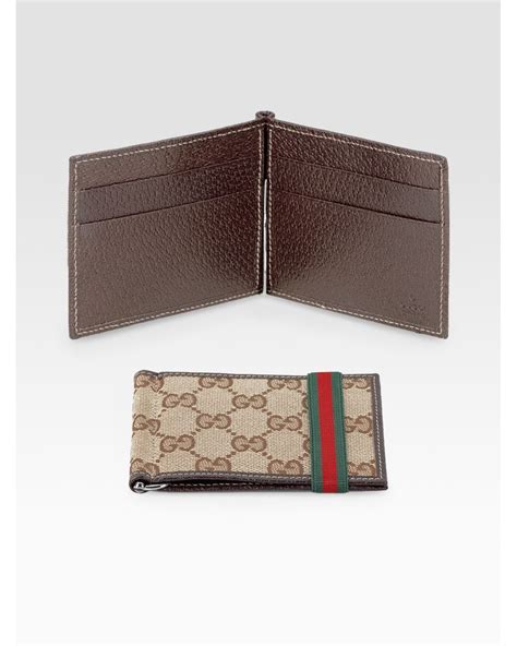 gucci money clip wallet replica|gucci men's wallet clearance.